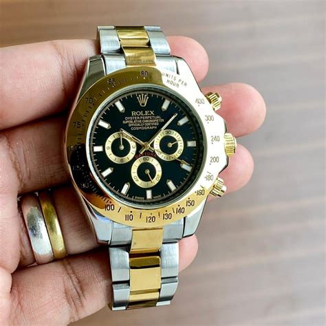 golden rolex watch price in india